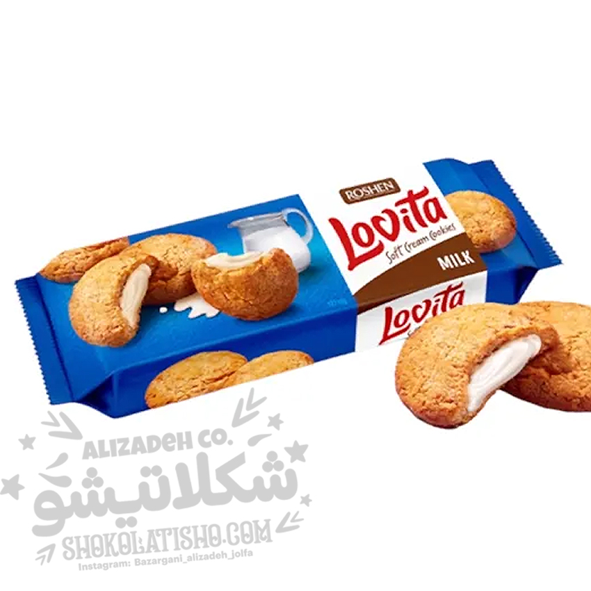 کوکی با مغز کرم شیری 127 گرم لاویتا روشن
