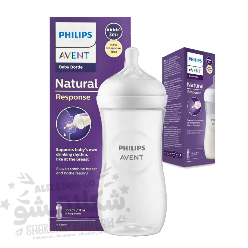شیشه شیر نچرال 330 میل فیلیپس اونت