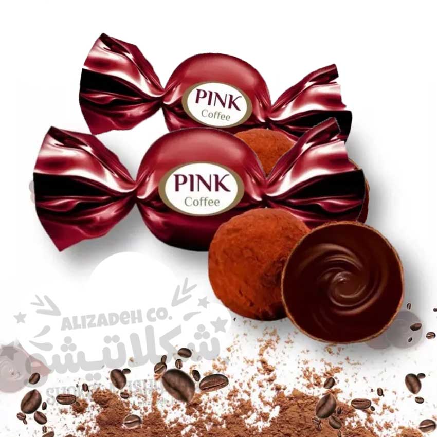 ترافل پینک قهوه | Pink Truffle Coffee | شکلات ترافلی با طعم قهوه