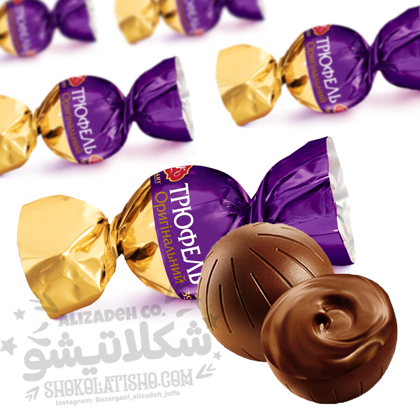 شکلات ترافل گرد ABK مدل اورجینال