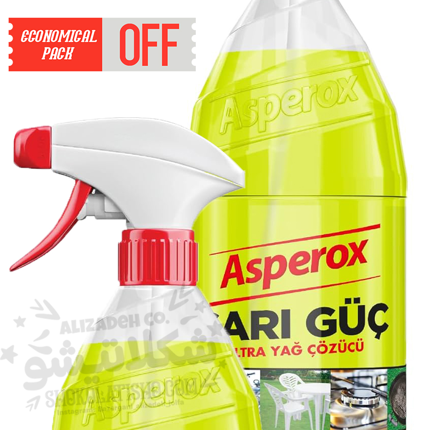 اسپری پاک کننده سطوح اسپروکس ASPEROX مدل ساری گوچ Sari guc حجم 1000 میل